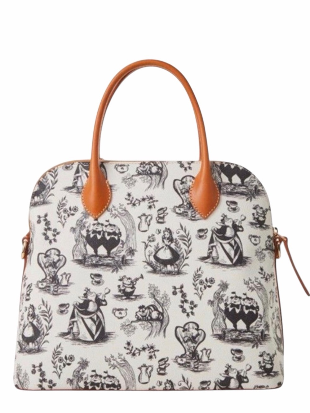 Dooney & Bourke Disney Alice in Wonderland 2022 Satchel NWT - Picture 2 of 11